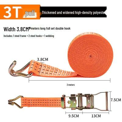 Shuang An Heavy-Duty Truck Cargo Ratchet Tie-Down Strap