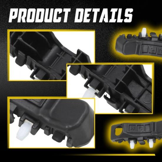 2X Front Bumper Side Bracket 865142V000 LH RH For Hyundai Veloster 2012-2017 EK