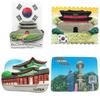 Korea Travelling Souvenirs Fridge Magnets Korean Resorts Tourist Souvenirs Magnetic Stickers for Message Board Home Decor
