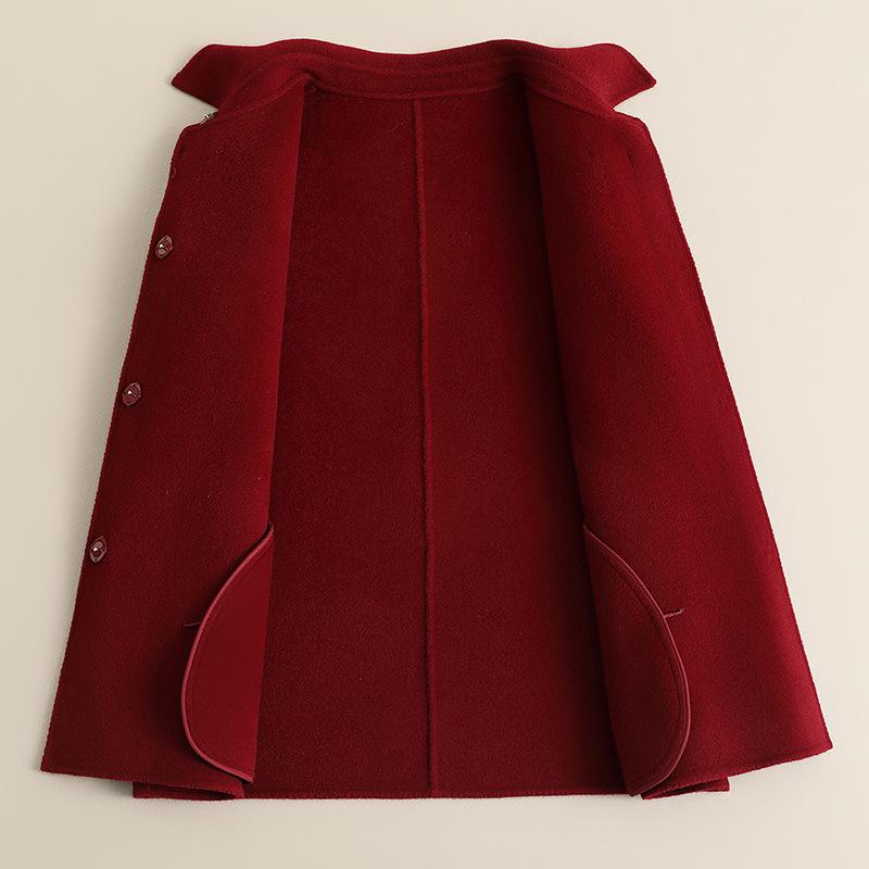 Autumn New Short Wool Woolen Coat High-end Small Woolen Coat Coat