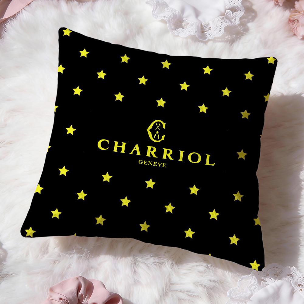 French C-Charriol Cushion Cover Premium Comfort Reversible Pillow Cove -Two in One Design for Any Room & Car Interior