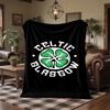 Coperta in Flanella con Stampa Celtic FC Morbida Calda Coperta da Divano Letto per Casa Ufficio Camera da Letto