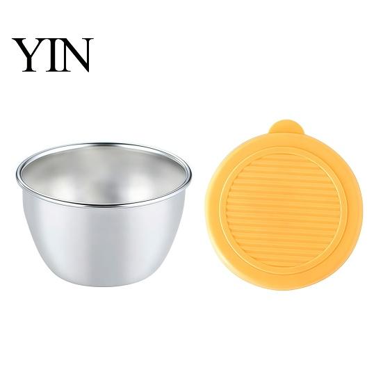 Stackable Sauce Cups for Meal Prep Stainless Steel Cup with Silicone Lid, Reusable Small Portable Salad Dressing Containers Condiment Container,