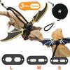 Lizard Leash Leather Wing Chest Harness for Small Pets
