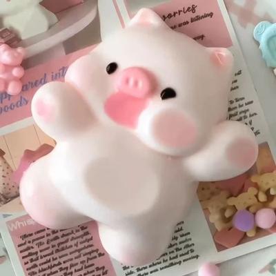 High Value Pig Squeezing Fun Soft And Rotten Silicone Feel Food-grade Squeezing Decompression Toy
