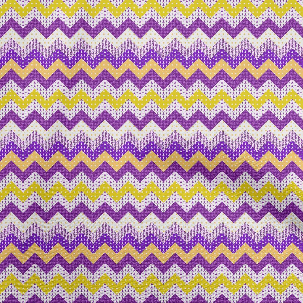 oneOone Cotton Flex Light Blue Fabric Chevron Craft Projects Decor Fabric Printed By The Yard 40 Inch