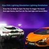 1/24 Lamborghini Revuelto Sports Car Toy Model Alloy Die Cast Four Wheel Suspension All Car Doors Can Be Opened Vehicle Models Collect Gifts