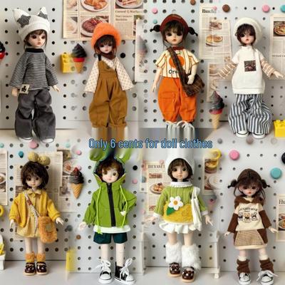 30cm Akagi BJD Doll Clothing Set for Stick, GL, and Ghost Mom Bodies