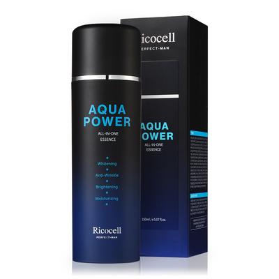 Licocell Perfect Men Erfrischende + Feuchtigkeitsspendende Aqua Power All-in-One Essenz, 150ml, 1 Stück