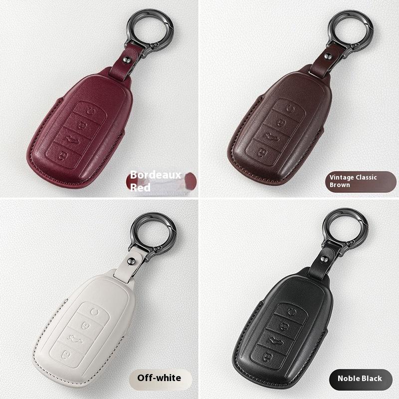Car Key Case Fit For Chery Omonda Tiggo 7 Arrizo 8 Arrizo 5 EXEED High Quality Leather Car Key Protective Shell