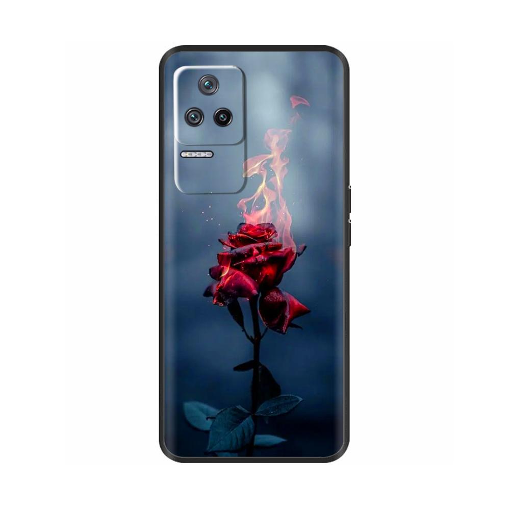 

Чохол для Xiaomi Poco F4 Мультяшний м який силіконовий задній чохол для Xiaomi Poco F4 5G Fundas Бампер Чохли для телефону PocoF4 F 4 Coque Обкладинка POCO F4 5G
