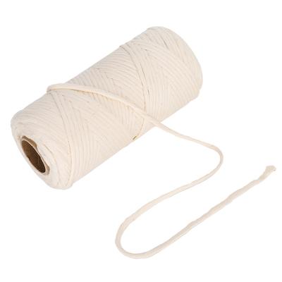Corda de Algodão 100m Fio de Algodão Macramê de um Fio para Fazer Artesanato DIY