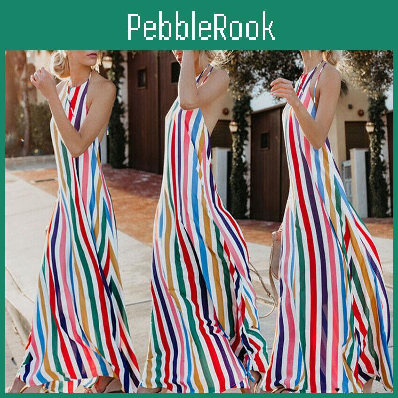 Vibrant Women Boho Style Long Maxi Dress Featuring Flowy Fabric And Comfortable Fit