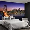 Bridge Wallpaper City Night View Mural Wall Decoration Large Wall Mural Living Room Bedroom Wallpaper