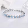 Jewelry Cultivated Ruby Emerald Bracelet Heart Shaped Exquisite Sapphire Bracelet Jewelry