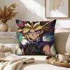 Dark Magician Blue Eyes White Dragon YUGIOH Pillow Case for Sofa Living Room Home office Decor Protective Cover