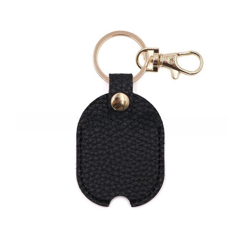 Broken Car Key Loop Replacement Keys Covers Replacement Portable Durable PU Leather Keychain Protector for Men and Women
