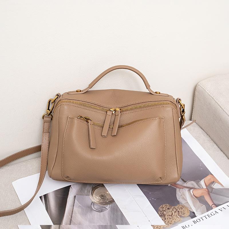 Nowa oryginalna skórzana torba damska Modna i uniwersalna torebka Wysokiej jakości torba na ramię