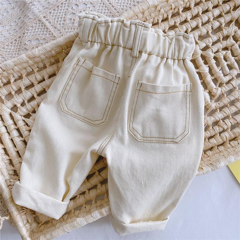 Baby Jeans For Boys And Girls Aged 0-3 Years, Casual Pants For Boys And Girls