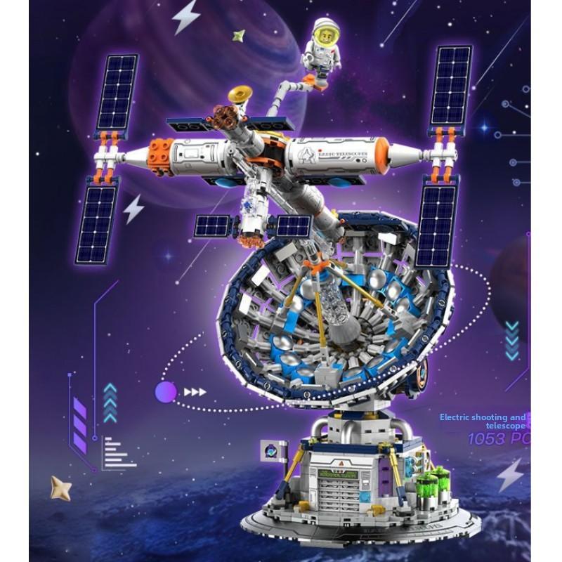 Pedagogisk romforskning Byggeklosser Roterende univers Leketeleskop