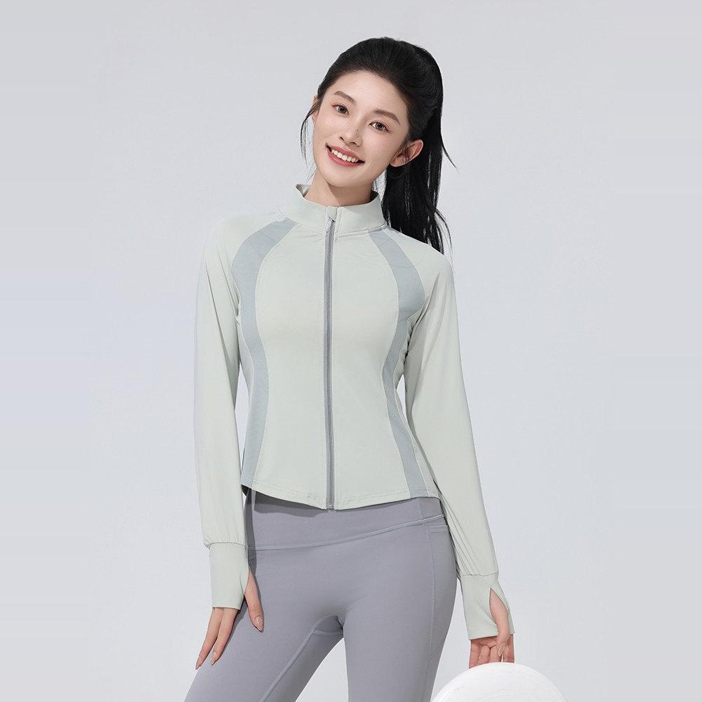 Sunscreen Clothing Women's 1011 New Yoga Clothing Waist Light Slim Skinny Outdoor UV Protection Sunscreen Clothing Jacket