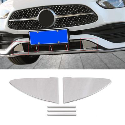 Mercedes Benz C Sınıfı için W206 C200 C260 C300 2022 2023 Araba Dış Tamir Ön Tampon Alt Dudak Izgarası Trim Payet