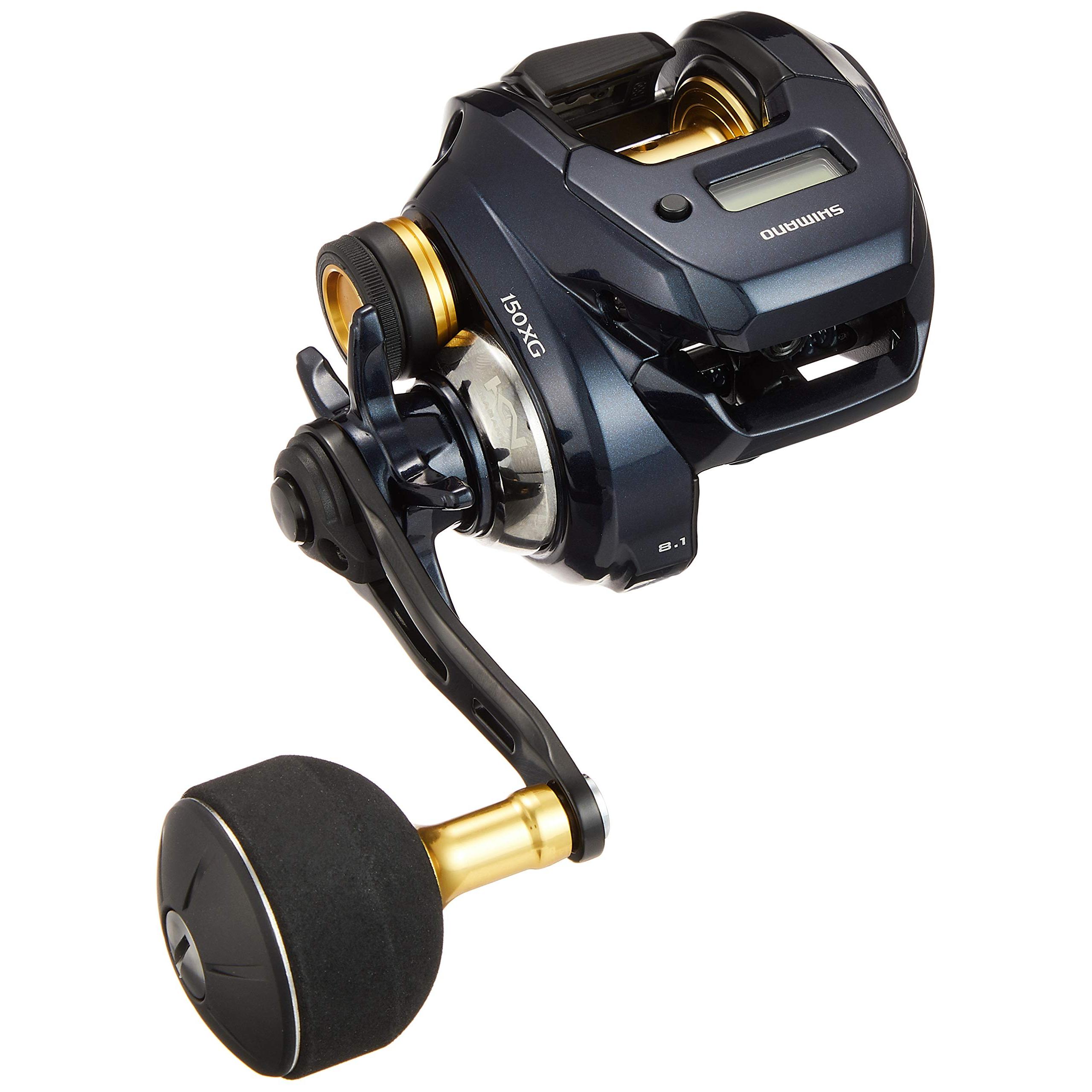 SHIMANO 19 Grappler CT 150XG Right-Handed Fishing Reel - High Performance Saltwater Reel