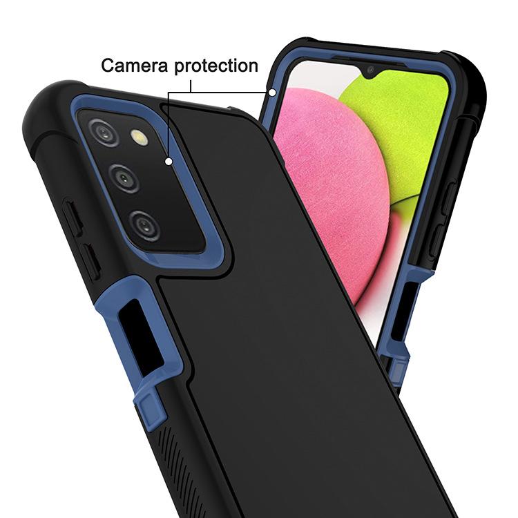 Three-in-one Anti-fall and Skin-friendly Mobile Phone Case Aiwei for A03S SAMSUNG Model