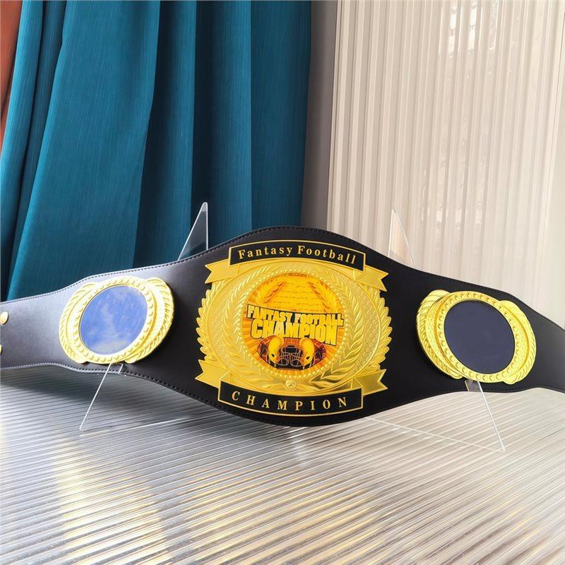 Premium-Acrylic Award Holder Base Belt Display Stand For Heavy Duty Wrestling& Football Trophies, No Assembly Required