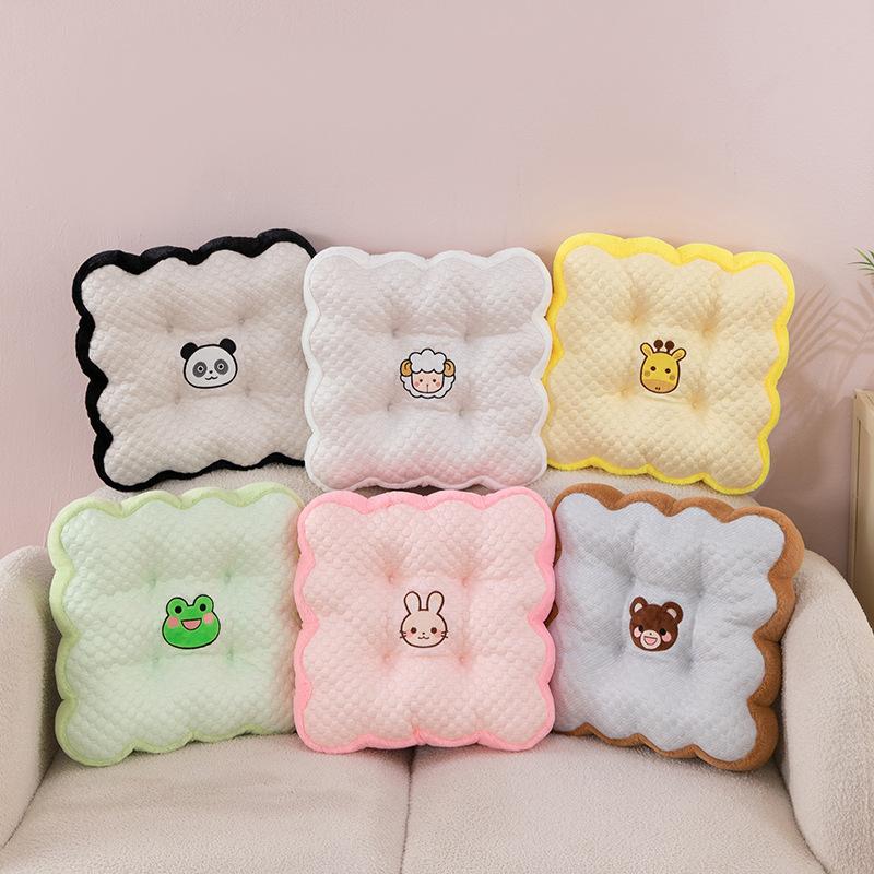 Ice Doudou Seat Cushion Office Chair Seat Cushion Summer Sedentary Student Stool Seat Cushion Ground Car Butt Fart Cushion
