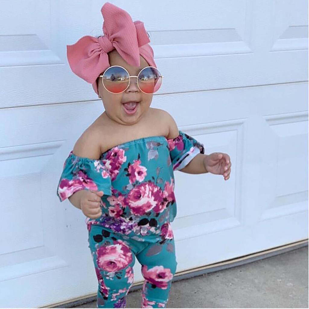  Turban Headband Head Wrap Knotted Hair Band,Children's Bow Headdress