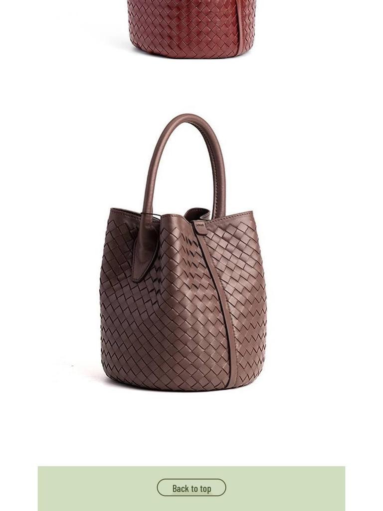 Ručně tkaná letní taška přes rameno z ovčí kůže pro ženy