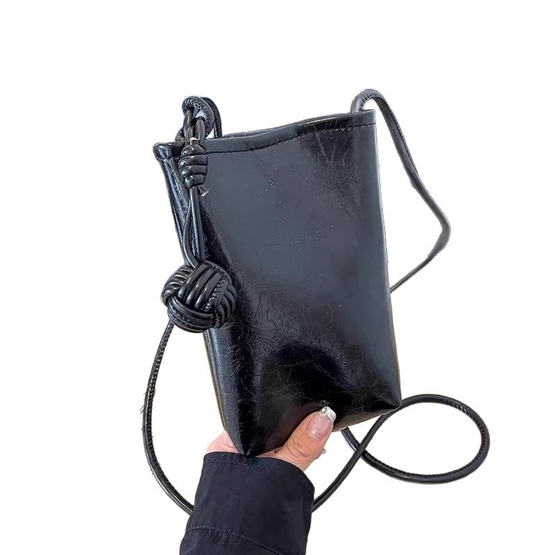 Bolsa Transversal Estilosa para Celular Feminina, Porta-Chaves Mini de Verão 2025 e Bolsa de Ombro Único