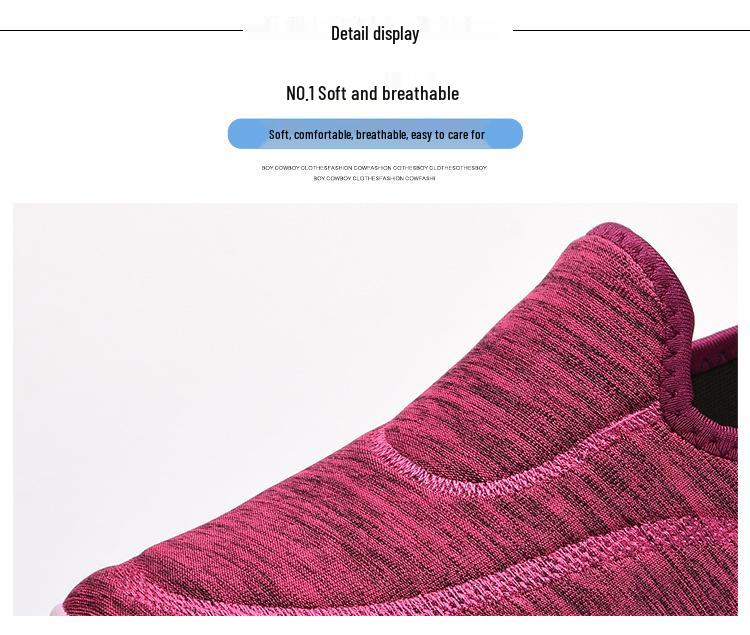 Women's Old Beijing Cloth Shoes - Soft Sole, Comfortable Walking, Casual Sport Style for Elderly Moms