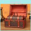 Dragon Pattern Wooden Storage Box With Lock For Bedroom And Living Room Organization