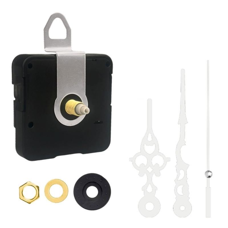 Quiet Move Movement Mechanism Plastic Housing Replacement Parts For DIY Wall Desk Clocks Precise Timing Quiet 4Sets