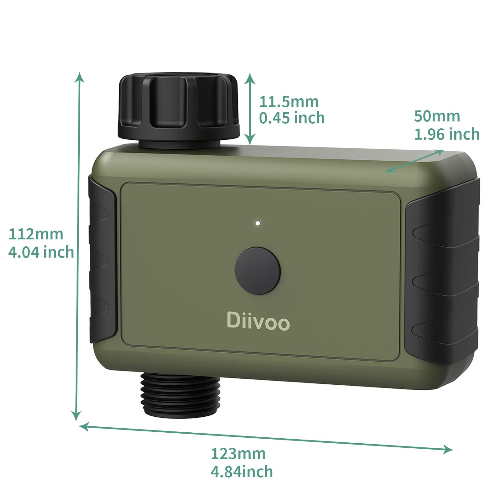 Diivoo Smart WiFi спринклерный таймер 1/2/3 зоны с системой капельного орошения — фото 9