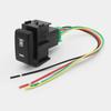 1Pc Car LED DRL Fog Light Radar Power On Off Camera Mirror Switch Button For Nissan Patrol Y62 Qhashqai Tiida X-TRAIL 370z 2012