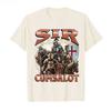 Sir Cumsalot Funny Offensive Knight Meme Bootleg Graphic Tshirt For Unisex Unisex T Shirts Short Sleeve Tops P884