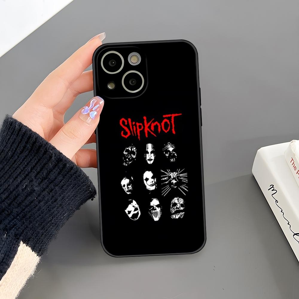 

Popular S-Slipknot Band Rock Phone Case For Iphone 17 Pro Max 16 15 14 Pro Max 13 Mini 11 12 Xr X Xs SE Plus Back Cover iPhone16
