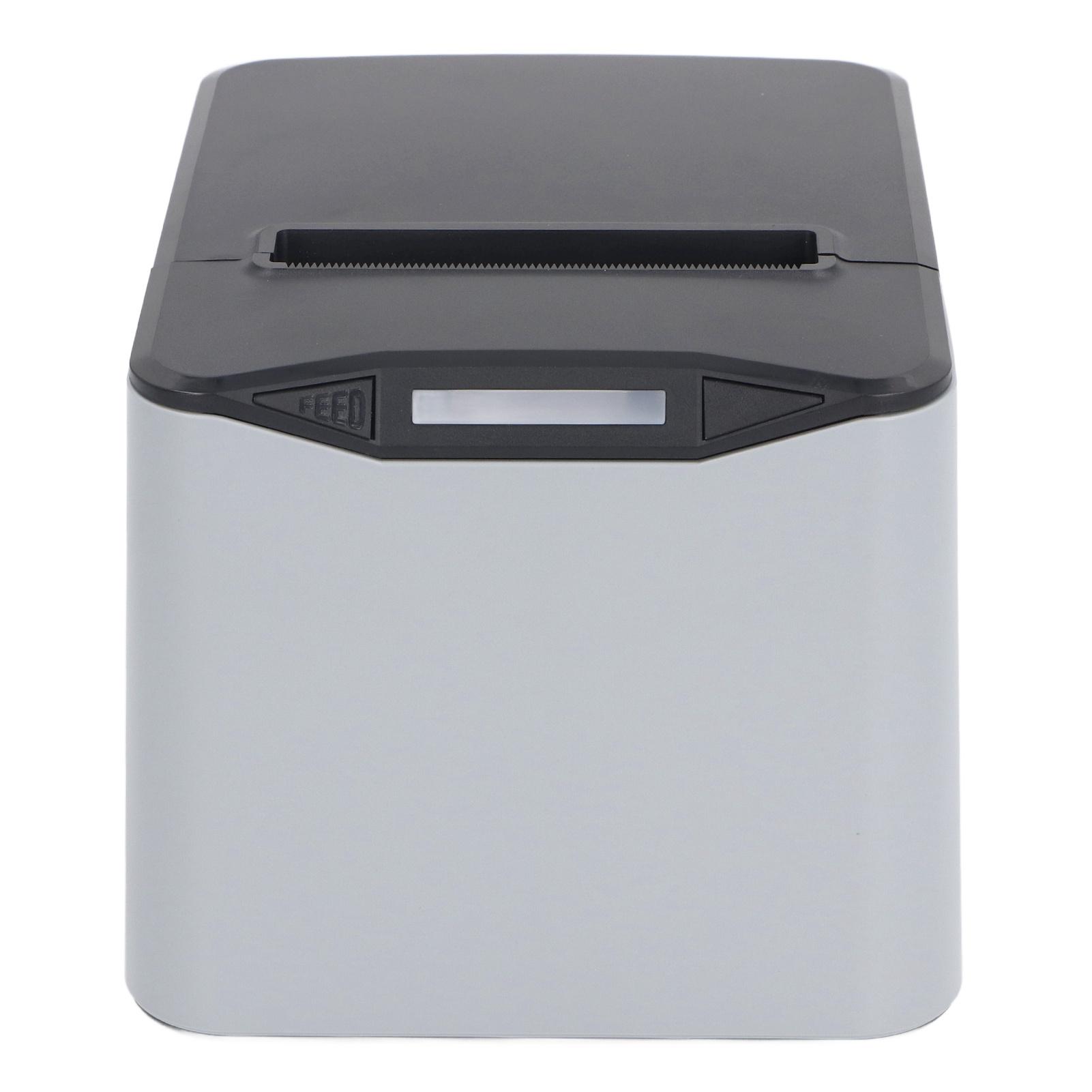 

80 мм термопринтер чеков USB-порт Сетевой порт 300 мм Высокоскоростная поддержка Денежный ящик Термальный EU Plug