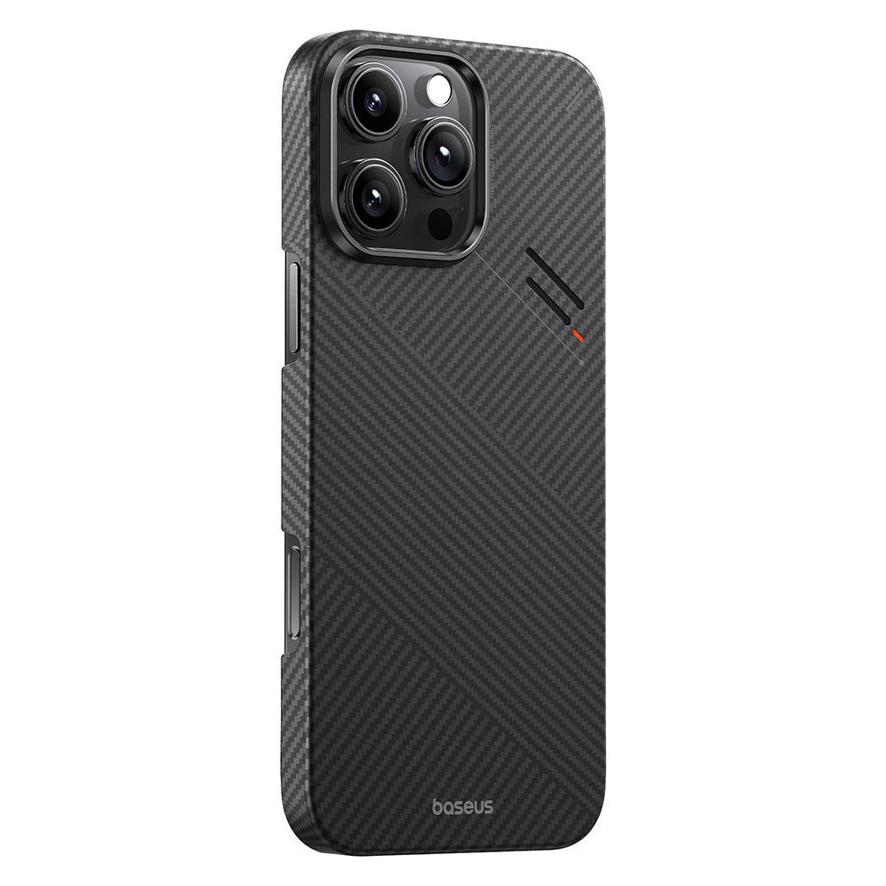 BASEUS BS-PG071 For iPhone 16 Pro Max Case Compatible with MagSafe Aramid Fiber Ultra Thin Protective Cover