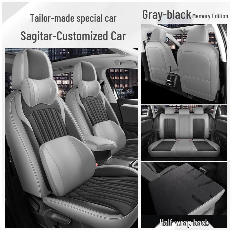 Universal Full Wrap Four Seasons Car Seat Cover for New Sagitar – Five-Seat Cushion