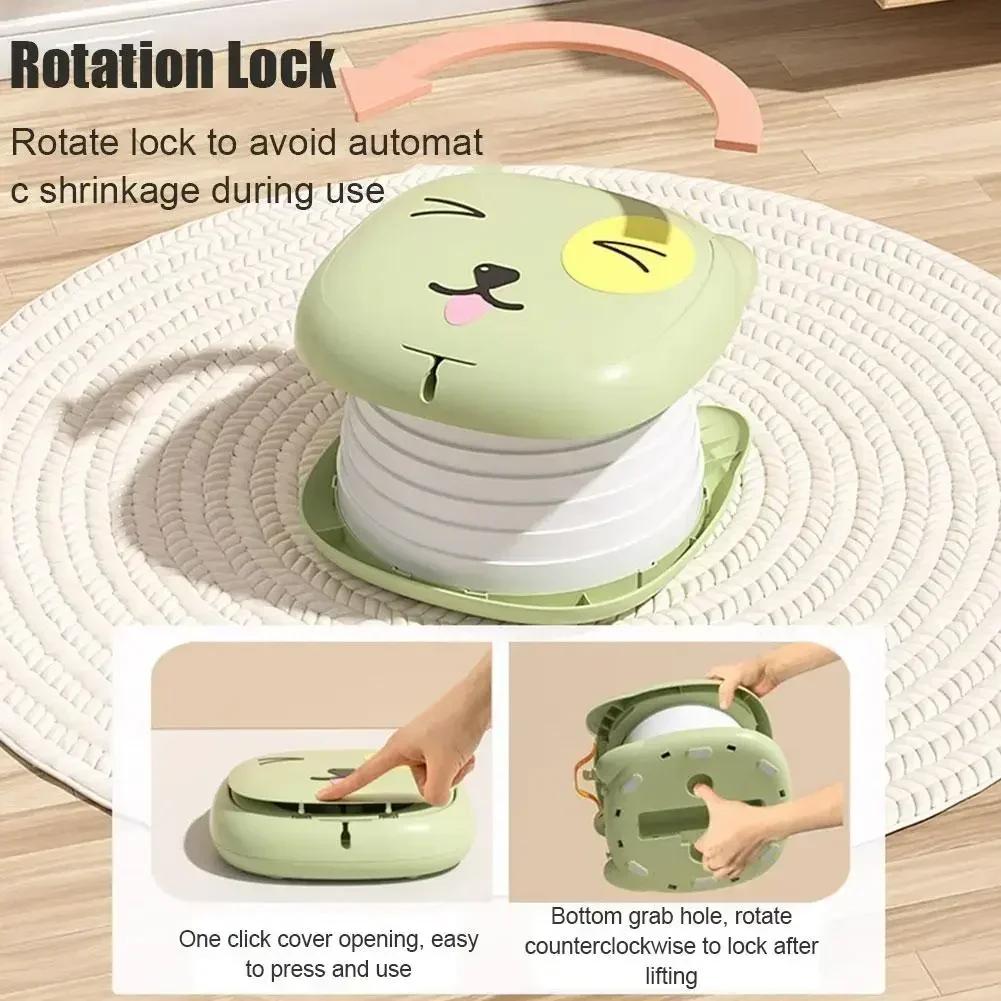 Portable Potty For Toddler Travel Foldable Potty Training Toilet For Car Camping Indoor Outdoor Bathroom For Baby Kids Children