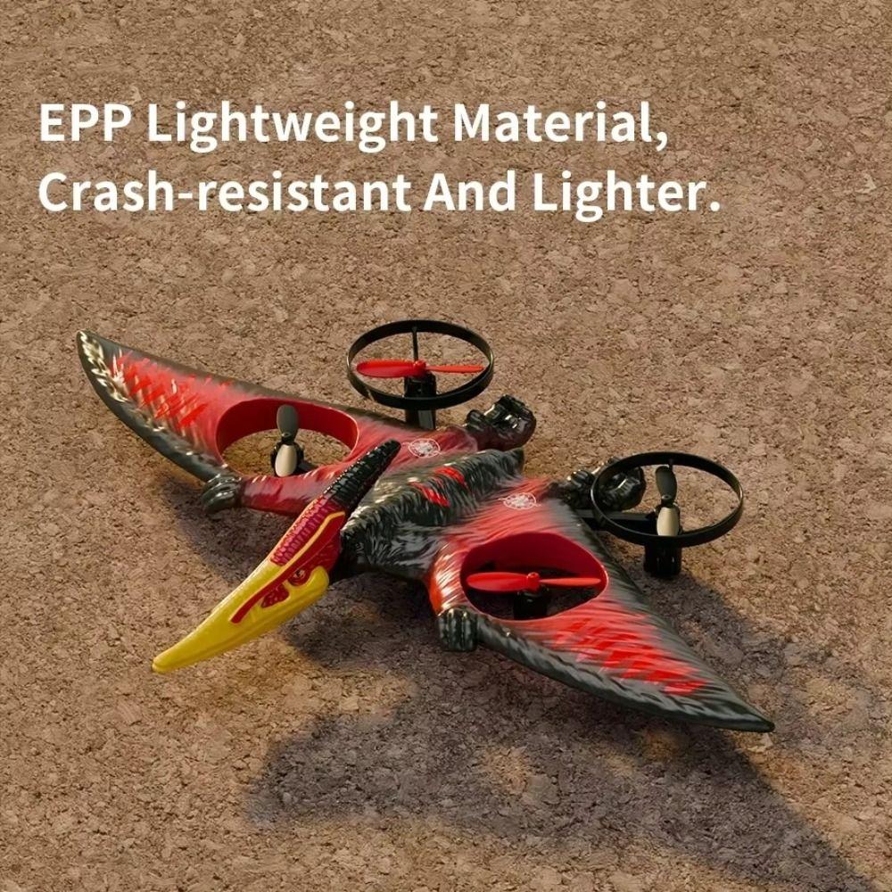 

EPP Foam RC Dinosaur Aircraft Glider Toy RC Drones Remote Control Foam Fighter Boys Baby Girls зелений
