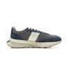 Li Ning Light Boat Reflective Trendy Sports Slip Resistant Durable Low Top Lifestyle Casual Shoes Unisex Casual Shoes Gray Blue AZGV055-3