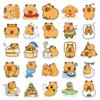100 Capybara Animal Pattern Stickers for Laptops, Luggage, and Water Bottles