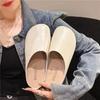 Baotou half slippers women's outer wear 2024 new spring and summer one-pedal lazy shoes casual soft-soled single shoes Muller shoes