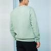 Li-Ning Wade Series Logo Printing Fleece Lined Stay Warm Reflective Pullover 'Green' Men's AWDR839-4