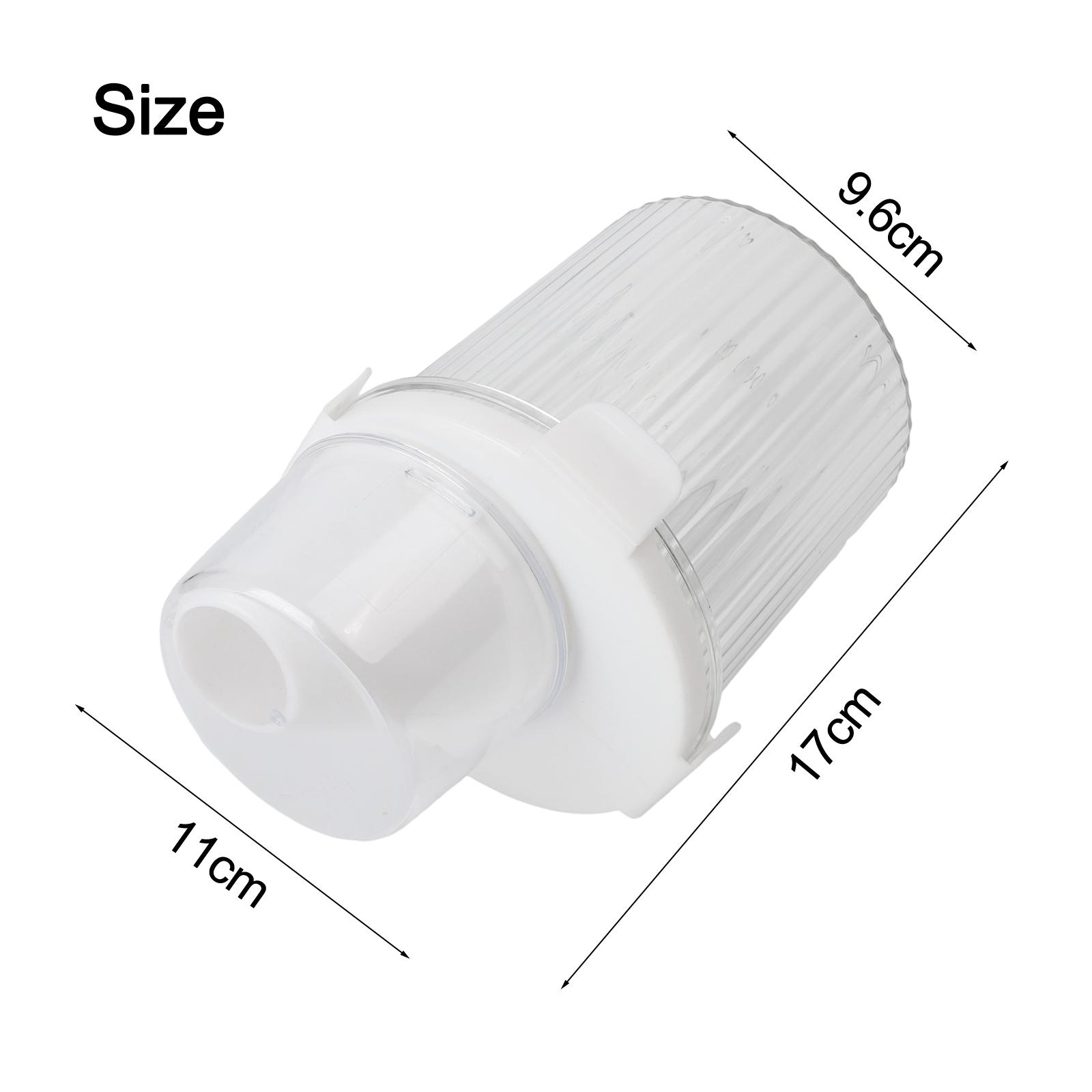 

1/3Pcs Clear Food Storage Box Sugar Beans Cereal Storage Container Kitchen Organizer Bin With Pour Spout Measure Cup Lid